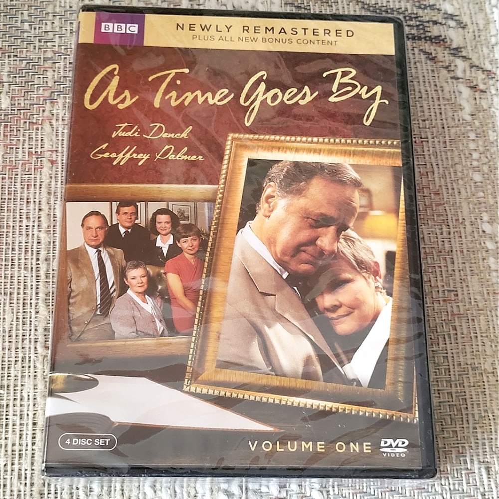 *NEW* AS TIME GOES BY Volume One 1 (4-Disc DVD Set) BBC NTSC Judi Dench